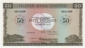 Ulster Bank Ltd 50 Pounds,  1.10.1982